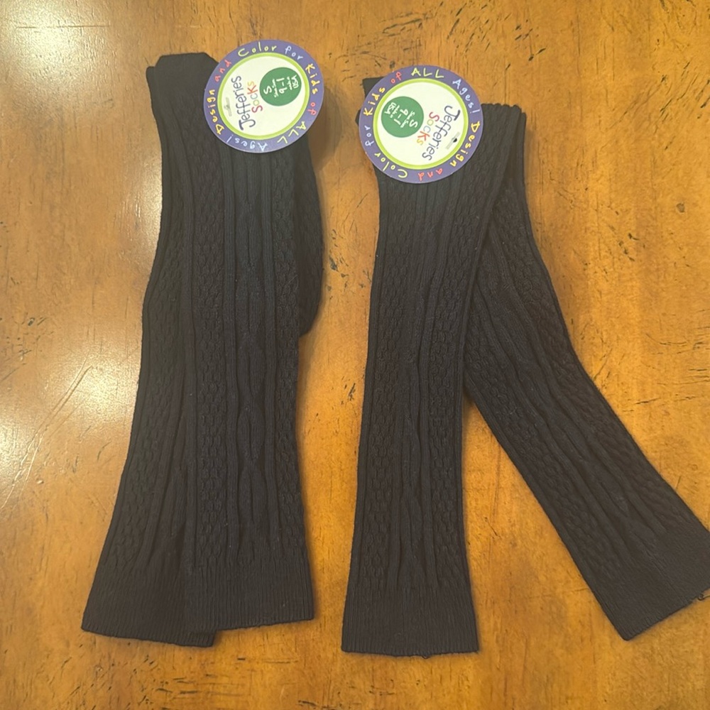 NWT Jefferies Classic Knee High Socks (2 pairs) - Navy / 9-1 (3-7yr)